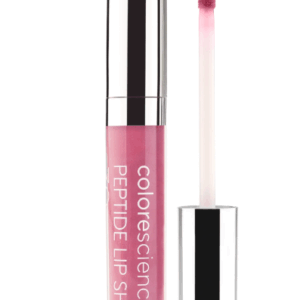 pink lip gloss tube with SPF